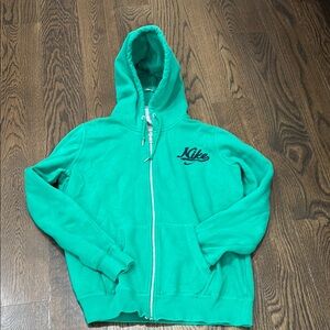Nike Kids Teal Zip-Up Hoodie